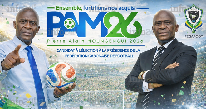 FEGAFOOT&nbsp;: Mounguengui ne boude pas son plaisir de faire campagne... sans le moindre adversaire&nbsp;!