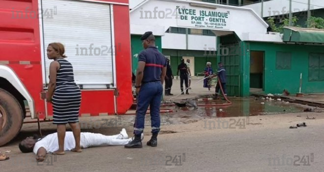 Port-Gentil&nbsp;: Un mort et plusieurs blessés dans un tragique accident devant le lycée islamique
