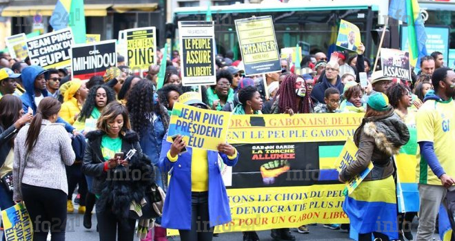  La diaspora gabonaise de Lyon pour un «&nbsp;Gabon libre&nbsp;» structure sa résistance 