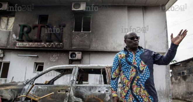 TV+ et RTN incendiées et saccagées par des hommes cagoulés à la solde du pouvoir