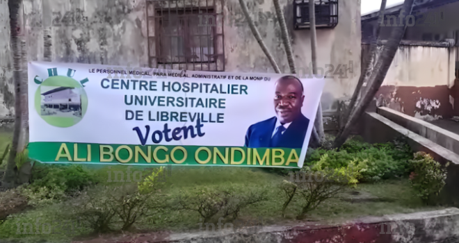 Présidentielle gabonaise&nbsp;: Le pied de nez du personnel du CHUL aux 8 candidats en lice