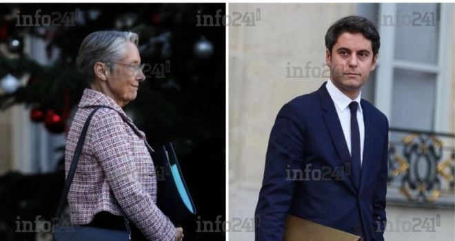 France&nbsp;: Gabriel Attal succède à la Première ministre Élisabeth Borne à Matignon
